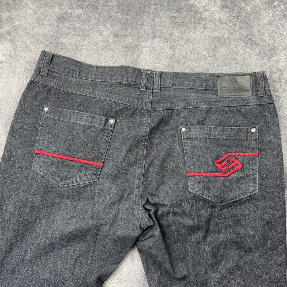 Enyce Jeans Mens 45x31 Gray Dark Wash Baggy Hip Hop Y2K Sean Combs Co